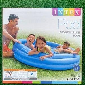 Intex crystal blue swimming pool 58”x13”